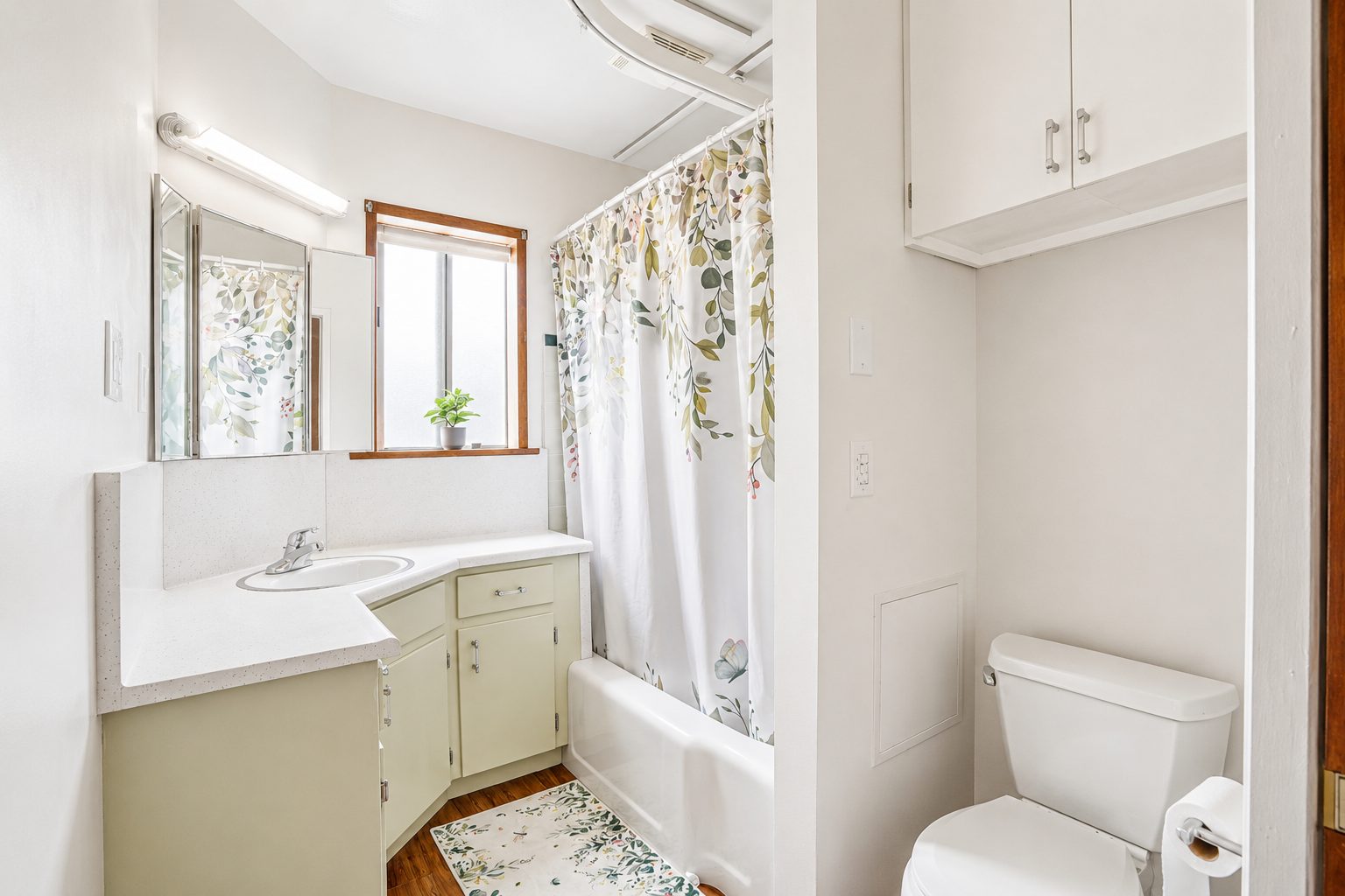 Bathroom after professional editing