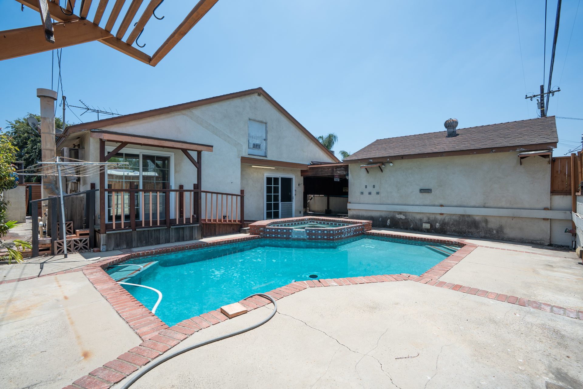 Pool before editing